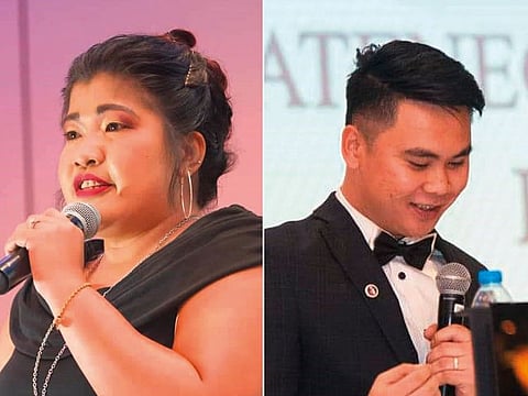 Nora Torres, left and Ericke Hernandez