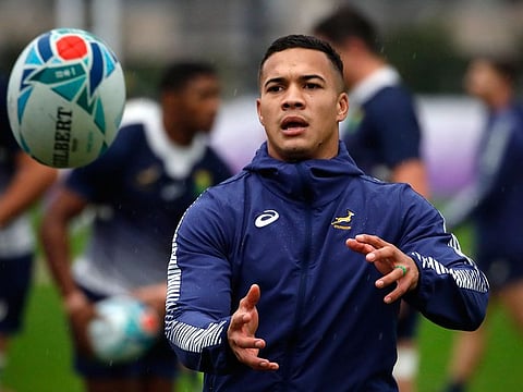 South Africa's Cheslin Kolbe.