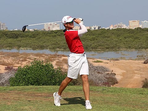Niclas Weiland in action in RAK.