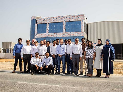 Peikko Group is about to start its steel and composite structures manufacturing at its new modern factory premises in ras Al Khaimah