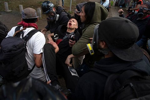 Protests in Chile have descended into vandalism, looting, and clashes between demonstrators and police