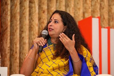 Indian author Anita Nair praises Sharjah International Book Fair for turning the spotlight on readers
COURTSY SIBF