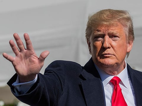 US President Donald Trump