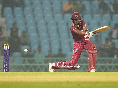 West Indies' Roston Chase, who began as a Test player, could be the steadying influence in their cavalier middle order on Tuesday.