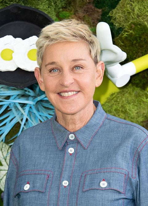 Producer Ellen DeGeneres attends Netflix's season 1 premiere of "Green Eggs and Ham" at Hollywood Post 43 on November 3, 2019 in Hollywood, California. / AFP / VALERIE MACON