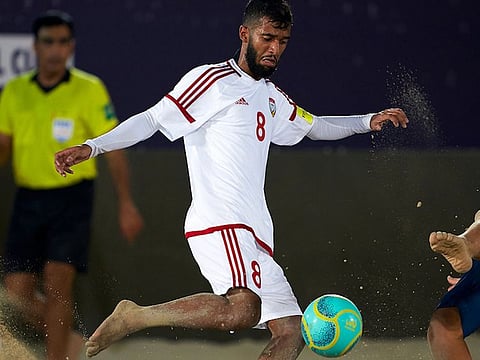 The UAE defeated Japan on penalties.