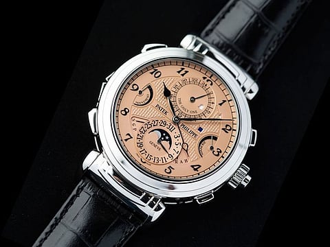 Grandmaster Chime Ref. 6300A-010 is the most expensive watch sold at any auction