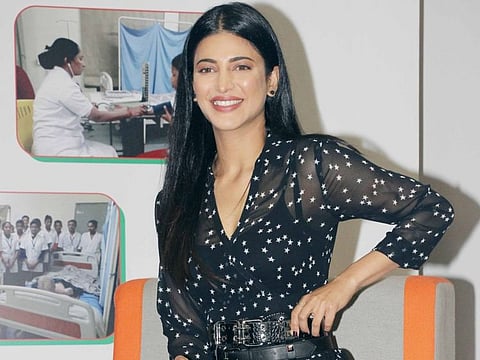 Actress Shruti Haasan.