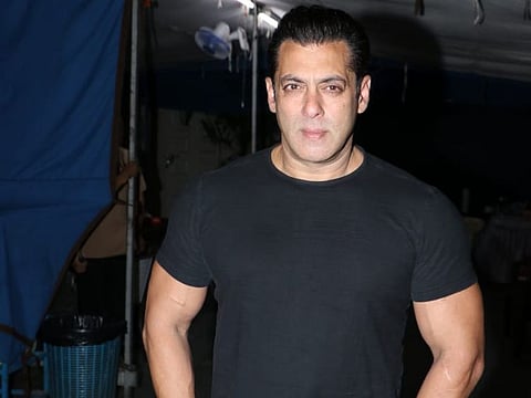Mumbai: Actor Salman Khan at a Mumbai studio on May 25, 2019. (Photo: IANS)