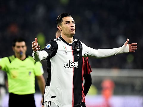 Juventus' Cristiano Ronaldo was in a rage at his substitution against Real Madrid.