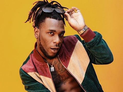Nigerian singer Burna Boy.