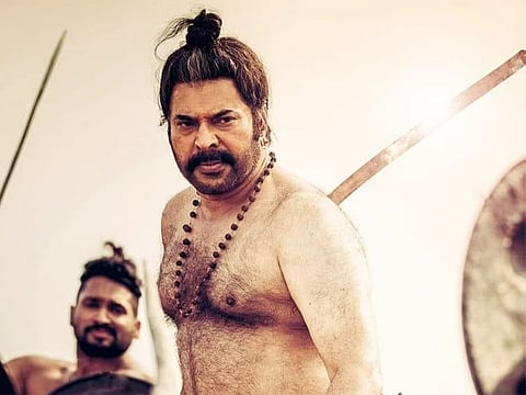 Mammootty in the film 'Mamangam'.