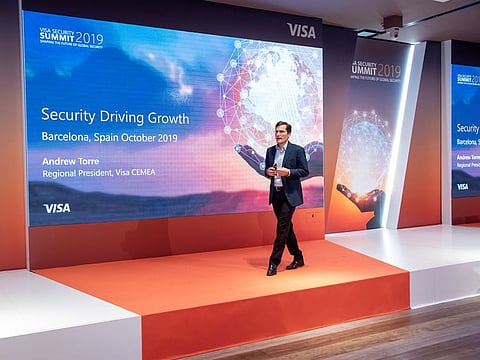 Andrew Torre, regional president for the CEMEA region, presents on how security drives growth
