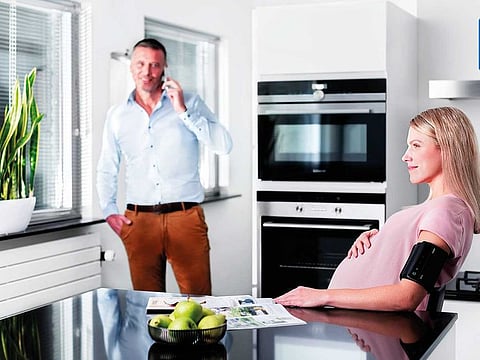 Omron’s Evolv is a reliable and appropriate device for pregnant women and women with pre-eclampsia