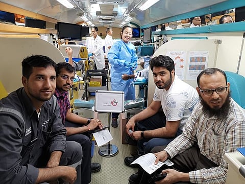 The Dubai Health Authority’s (DHA) Blood Donation Centre announced the launch of the 7th Edition of the Dami Le Watani (My blood, for my country) blood donation campaign on Wednesday.
The campaign, which was created in 2012, under the patronage of His Highness Sheikh Hamdan bin Mohammed bin Rashid Al Maktoum, Crown Prince of Dubai and Chairman of the Dubai Executive Council, will continue until December 10, 2019.
The Dubai Blood Donation Centre, which falls under Pathology & Genetics Dept. and Clinical Support Services and Nursing Sector, is the only blood donation centre in Dubai and provides around 50 per cent of the total blood collected throughout the country.
Dr Farida Al Khaja, CEO of DHA’s Clinical Support Services and Nursing Sector said that the campaign aims to encourage Emirati nationals and residents to give the “gift of life” and donate blood to those in need.