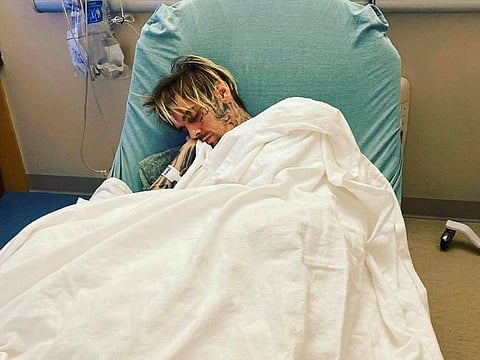 Aaron Carter hospitalised as mother steps in to care for him