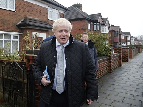 Britain's Prime Minister Boris Johnson