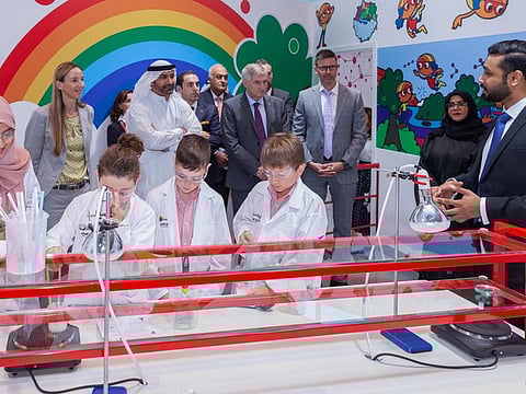 Henkel, in partnership with Dubai Municipality’s Children’s City officially inaugurated its first permanent Forscherwelt (Researchers’ World) Science Lab for children in Dubai.