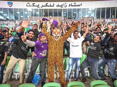 Cricket fans have spiced up the ongoing Aldar Properties Abu Dhabi T10 by turning up in large numbers.