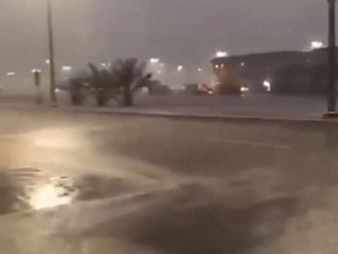 Light to moderate rainfall was reported on Wednesday in parts of Abu Dhabi and Dubai especially in Jebel Ali, on Shaikh Zayed Road towards Abu Dhabi, and in the Al Dhafra regions in the early morning hours.