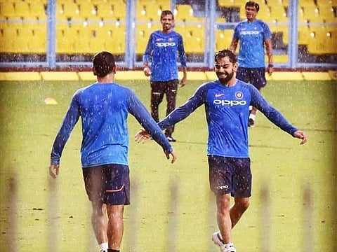 Virat Kohli rues the fact that such common sights of camaraderie cannot be seen during practice sessions.