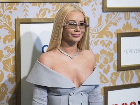 In this Jan. 27, 2018, file photo, Iggy Azalea attends the Roc Nation pre-Grammy brunch at One World Trade Center, in New York.