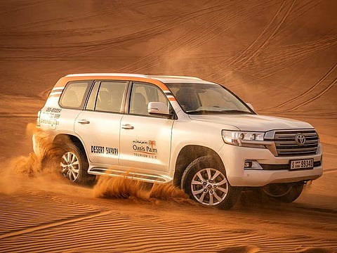 A Safari satiates both adventure lovers and casual tourists, and the dune bashing ride over the burnt orange sand is many times better than any roller coaster you would ever find