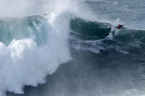 File photo of a surfer in action - for illustrative purposes only.