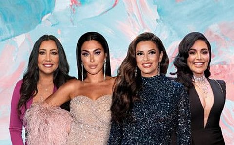Eva Longoria Baston, Huda Kattan at Global Gift Gala in Dubai