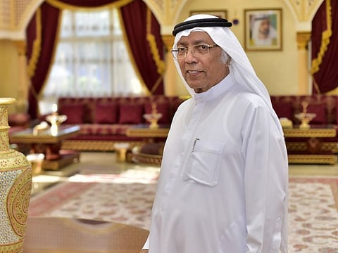 Mahmoud Ali Redha at his home in Dubai.