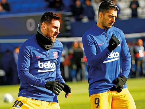 Barcelona's Lionel Messi and Luis Suarez are ready for the rest of their La Liga campaign.