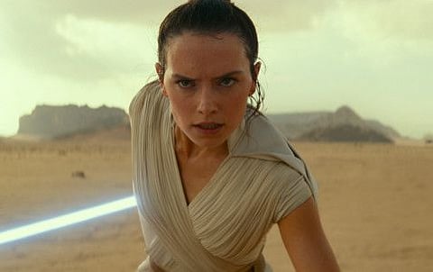 Rey the Jedi (Daisy Ridley) returns for another battle with Kylo Ren in “Star Wars: The Rise of Skywalker.” MUST CREDIT: Walt Disney Studios Motion Pictures/Lucasfilm Limited