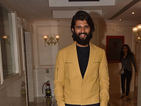 Mumbai: Actor Vijay Devarakonda during the screening of his film "Dear Comrade" in Mumbai on Sep 3, 2019. (Photo: IANS)