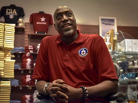 Mark Wiggins is executive director of the CIA gift shop at CIA headquarters