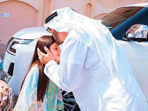 Sheikh Mohamed Bin Zayed Al Nahyan, Crown Prince of Abu Dhabi and Deputy Supreme Commander of the UAE Armed Forcesvisited Aisha Mohammad Masheet Al Mazroui at her family’s home