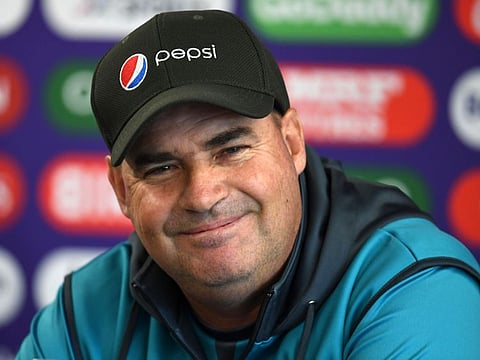 Mickey Arthur during his tenure as Pakistan coach.
