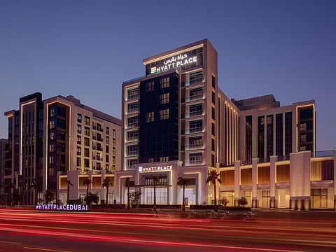 Hyatt Place Dubai/Jumeirah is a modern hotel near the exclusive Jumeirah neighbourhood