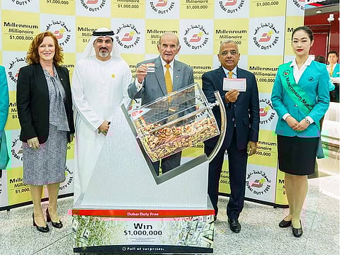 Indian national living in Saudi Arabia wins a million dollars in the latest Dubai Duty Free draw
