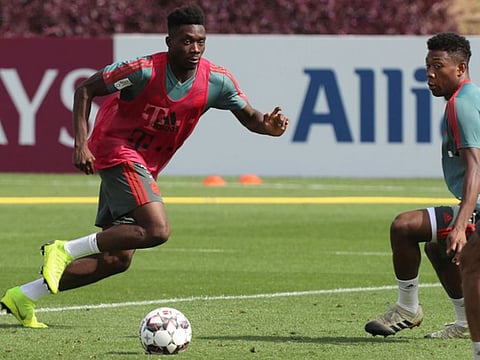 Bayern's Alphonso Davies