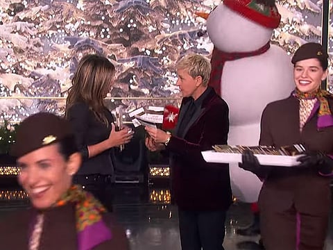 Watch: ‘The Ellen Show’ audience win trip to Abu Dhabi