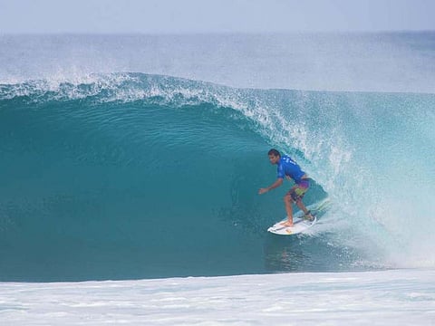 The 2024 Olympics surfing events have been relocated to Tahiti.
