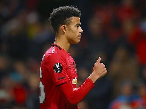 Manchester United's Mason Greenwood.