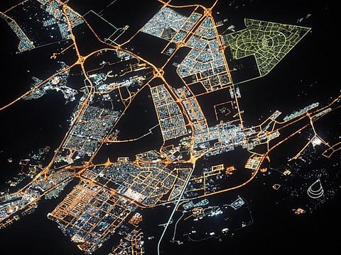 Nasa astronaut Jessica Meir tweets UAE’s first astronaut Hazzaa Al Mansoori an Abu Dhabi snapshot from space