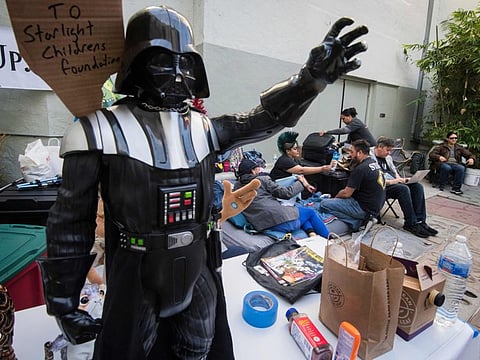 The new movie will be released on December 20 in the US and is the third installment of the Star Wars sequel trilogy.