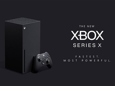 The Xbox Series X.