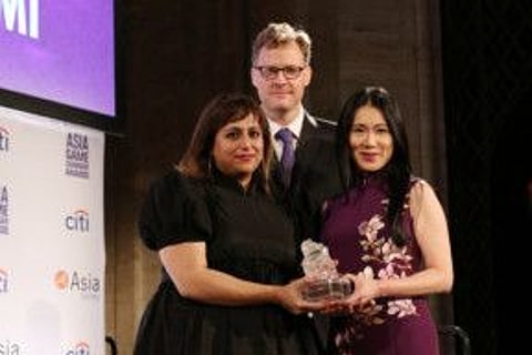 Shaikha Hoor Al Qasimi during the Asian game changers awards in New York