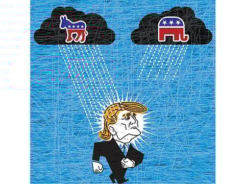 The core of Trump’s argument is a novel interpretation of the law: Whatever the president did, it’s not impeachable.