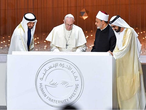 Sheikh Mohamed Bin Zayed Al Nahyan has ordered the construction of the Abrahamic Family House on Saadiyat Island in Abu Dhabi. The move is in commemoration of the historic visit by Pope Francis and Dr. Ahmad Al Tayeb, Grand Imam of Al Azhar, which culminated with the signing of the Abu Dhabi Declaration that heralds a new era in the history of humanity.