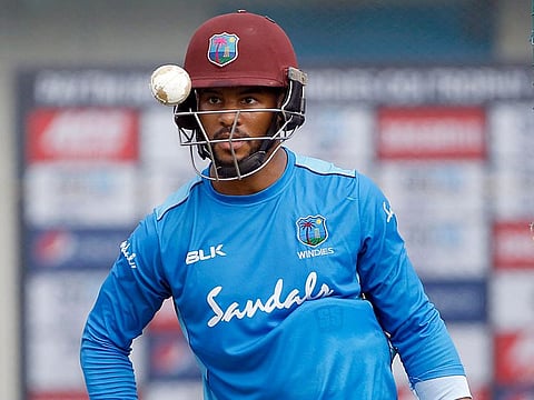 West Indies' Shai Hope.