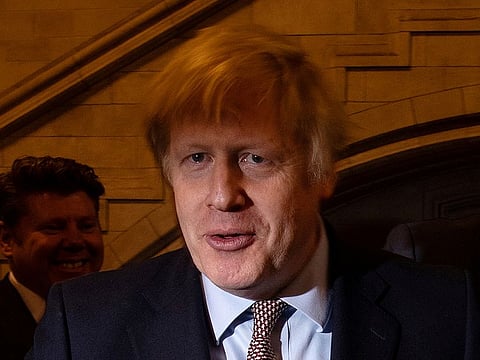 British Prime Minister Boris Johnson.